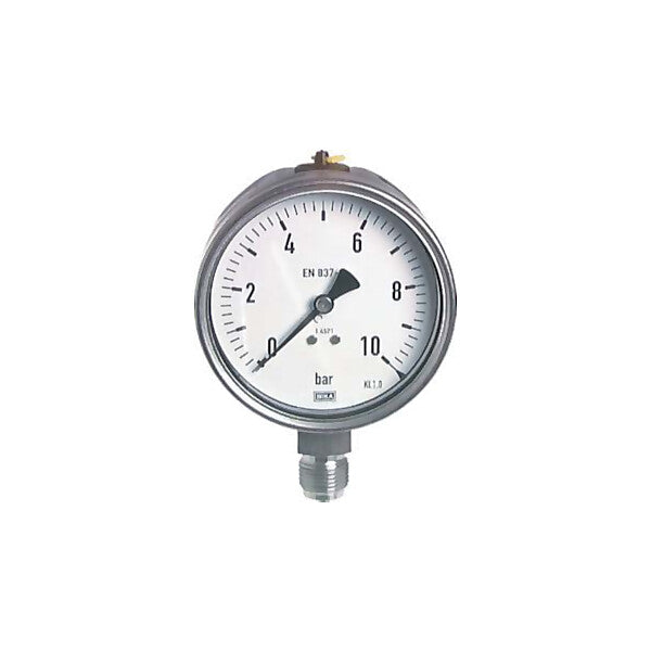 LANDEFELD Chemie-Manometer senkrecht senk.100mm, 0-6bar MS 6100 ES